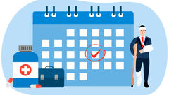 Arrêt de travail NIMES - AFG